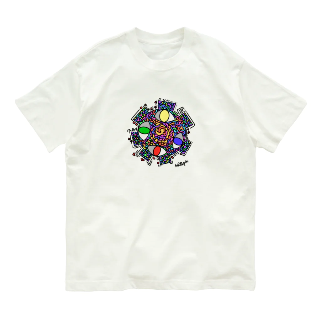 hayapinのハグルマ Organic Cotton T-Shirt