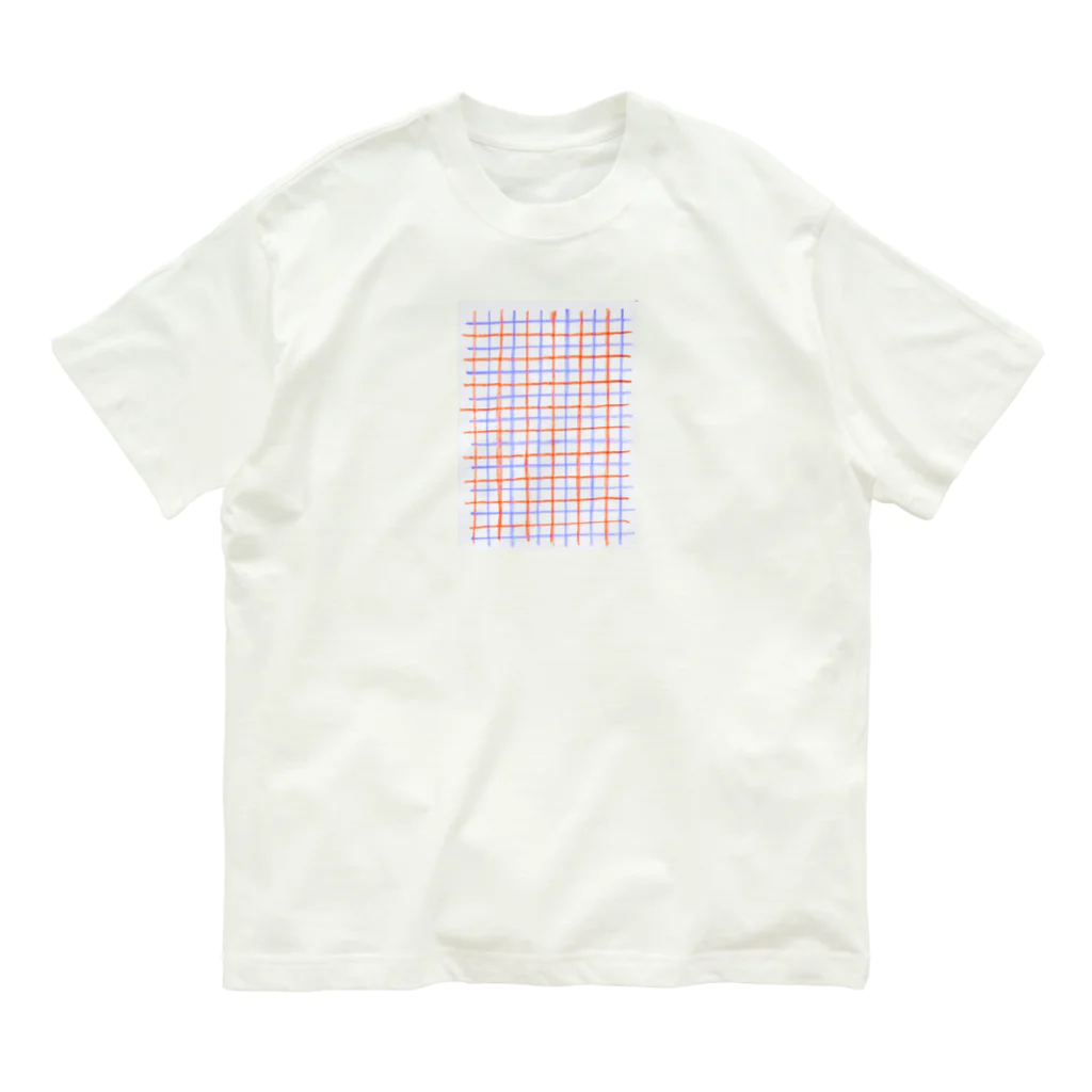 tokimekizaのチェック柄 Organic Cotton T-Shirt