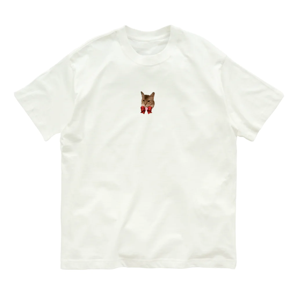 もちこ＆ちびたのちびた Organic Cotton T-Shirt