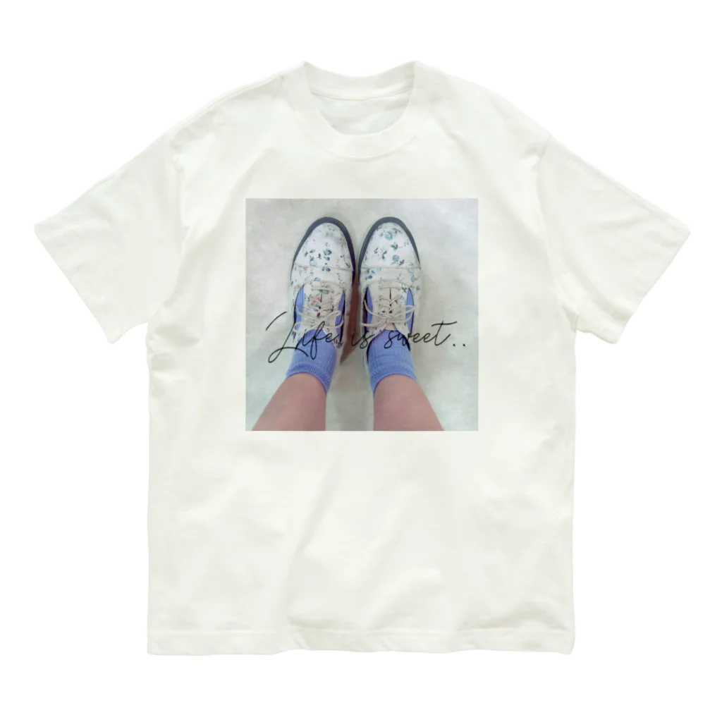 shizukuの花畑 Organic Cotton T-Shirt