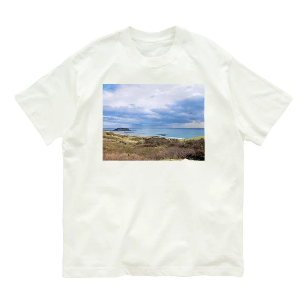 あべこのお店 の北海道の海 Organic Cotton T-Shirt