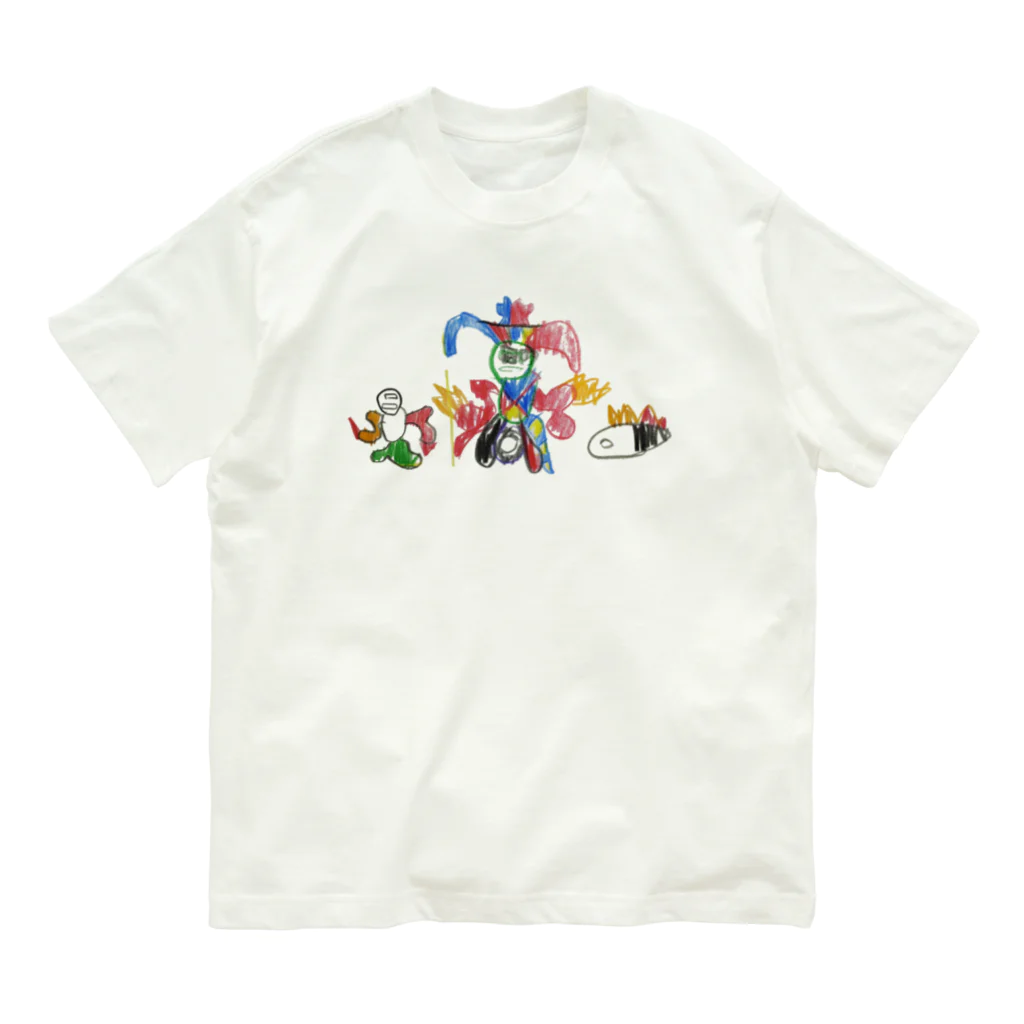 baby-humming の伝説モンスターズ　～ピエロと仲間たち～ Organic Cotton T-Shirt