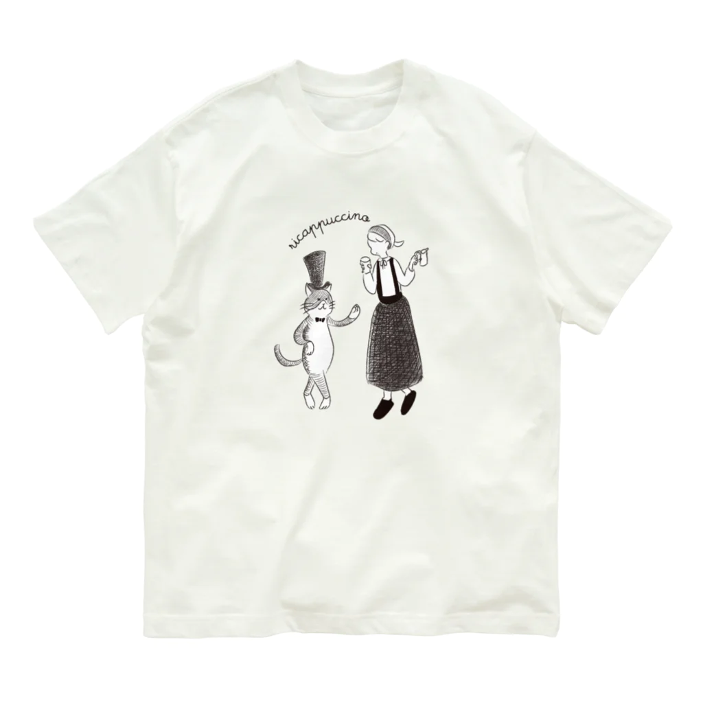 トラスのricappuccino オーガニックコットンTシャツ