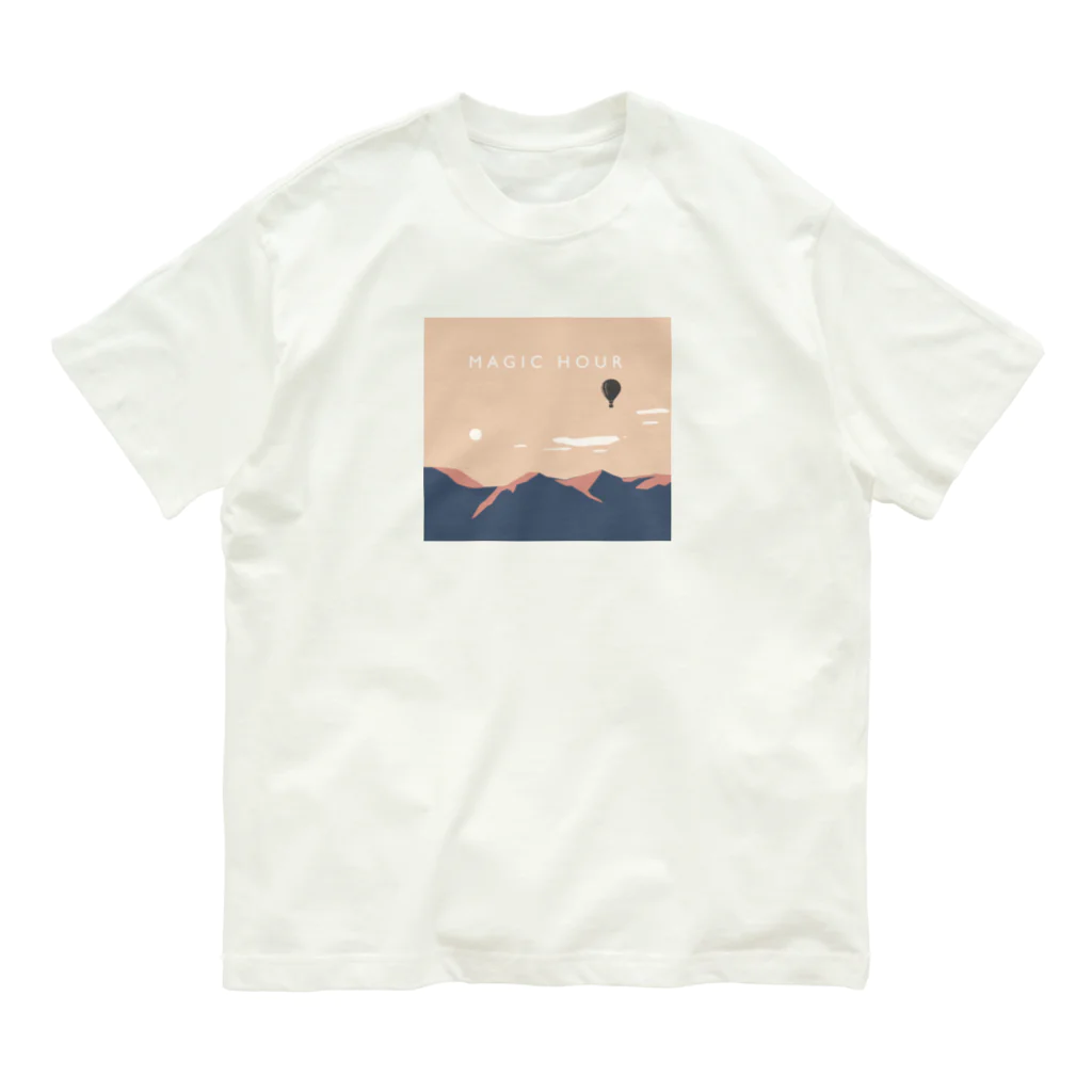 kiki25のマジックアワー オーガニックコットンTシャツ