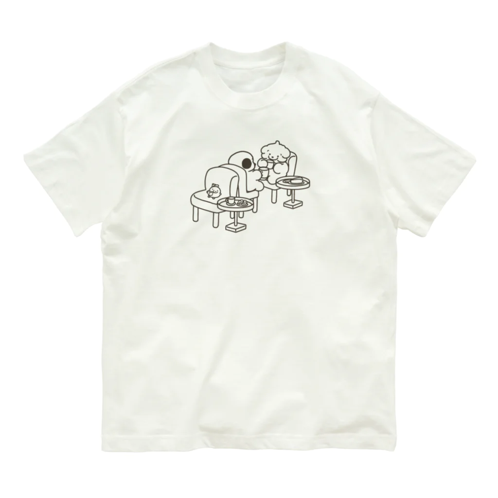 穂の湯のティータイム オーガニックコットンTシャツ