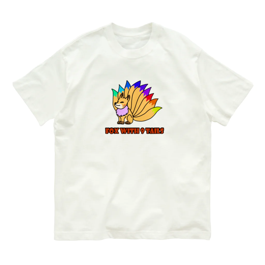 にょろももももものゲーミングきつね Organic Cotton T-Shirt