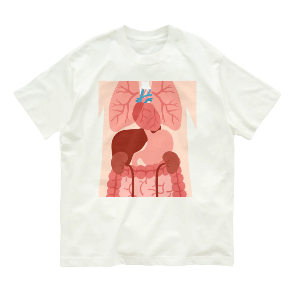 Art-soulのIn the body オーガニックコットンTシャツ