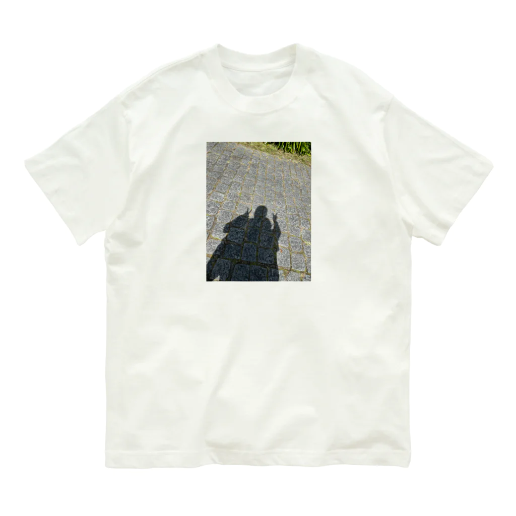 Latte-のずっと仲良し Organic Cotton T-Shirt