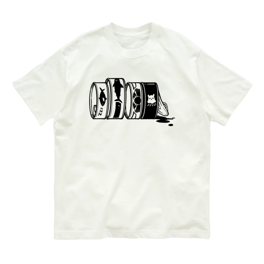 塔感覚のカン詰め Organic Cotton T-Shirt