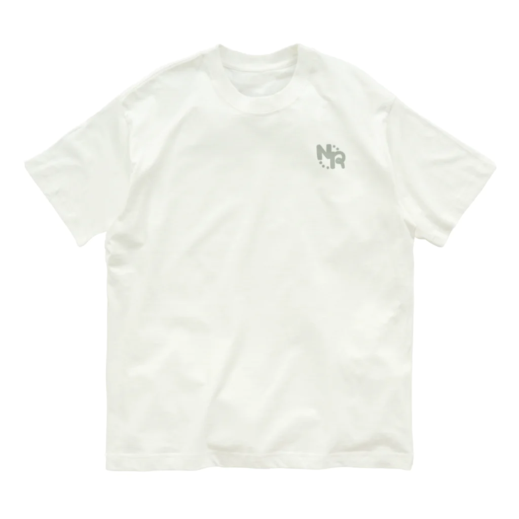 えりぴのおみせのNONBIRelax 切手ぽいやつ（green） Organic Cotton T-Shirt