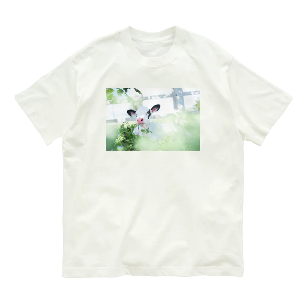 rihophotographyのホルフォトプリント オーガニックコットンTシャツ