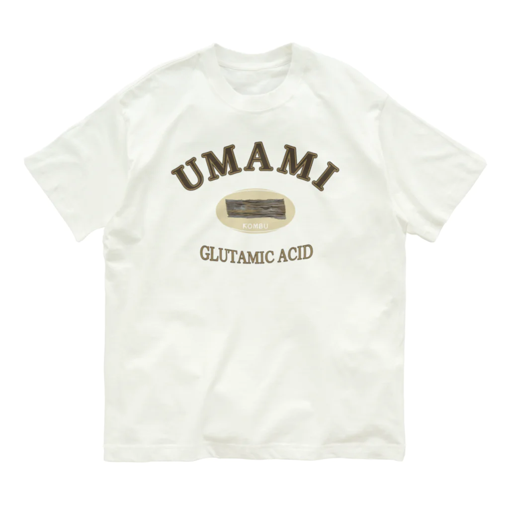 CHOSANAのUMAMI~昆布 オーガニックコットンTシャツ