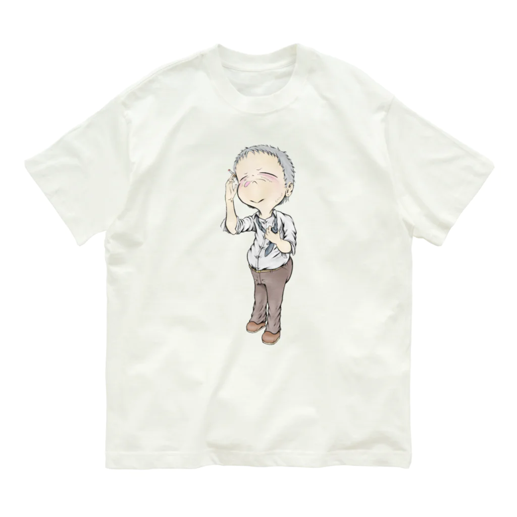 メイプル楓／イラストレーターの【現代社会：燻銀の渋み】/ Vol019610 Organic Cotton T-Shirt