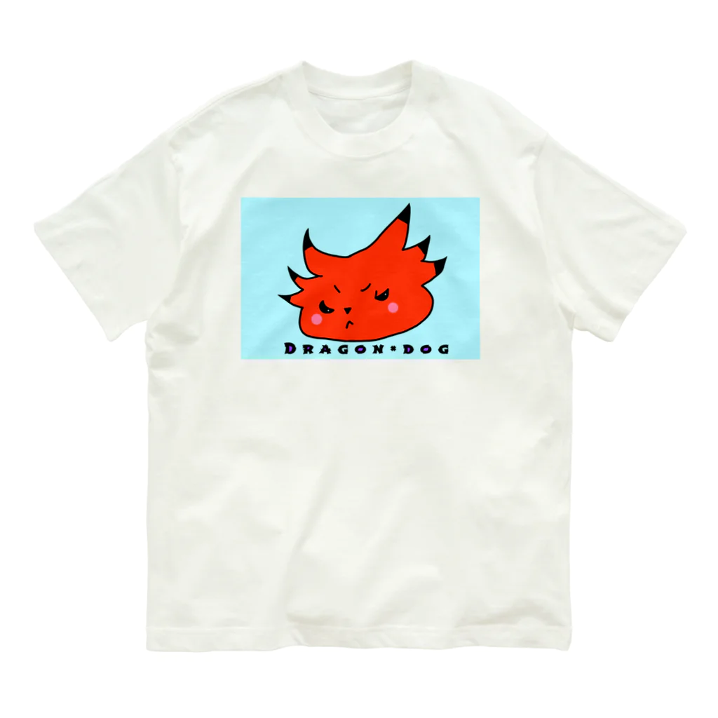 みつまめこshopのDragon×dog Organic Cotton T-Shirt