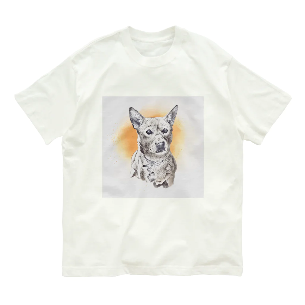 旅人〜tabibito〜のラッキー Organic Cotton T-Shirt