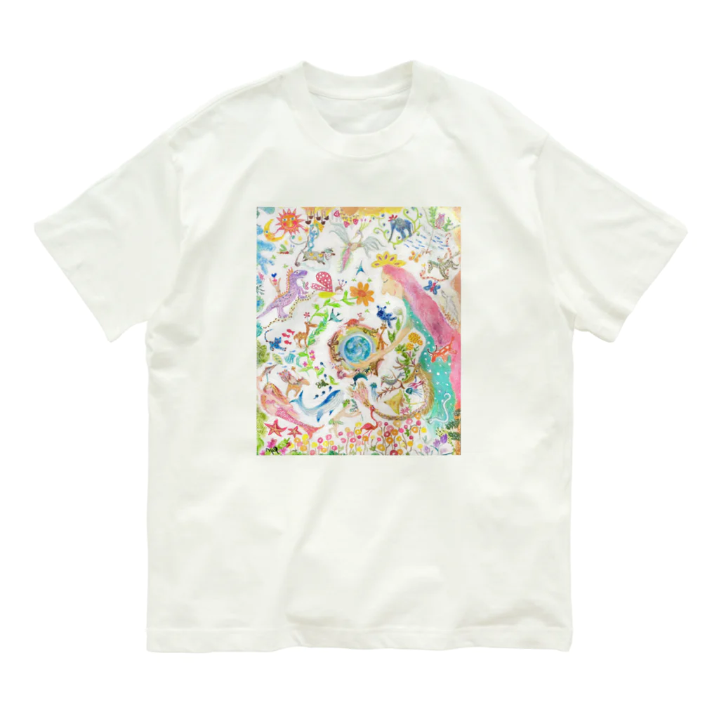 RyncosmogonyのParadise オーガニックコットンTシャツ