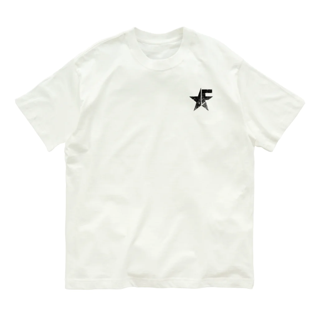 freestarsのfreestars オリジナルTシャツ 【ビンテージロゴ＆文字ロゴ】 オーガニックコットンTシャツ