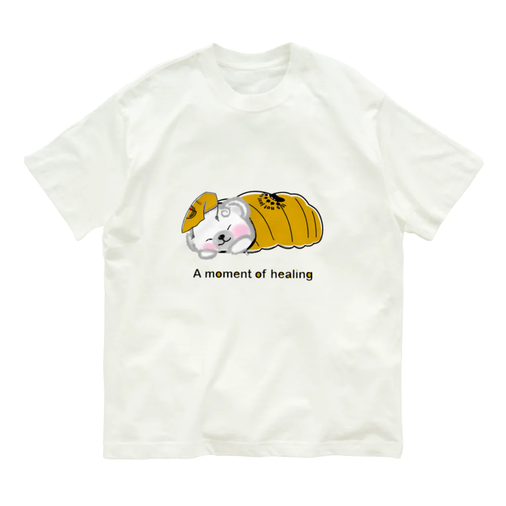 LUNAの healing time オーガニックコットンTシャツ