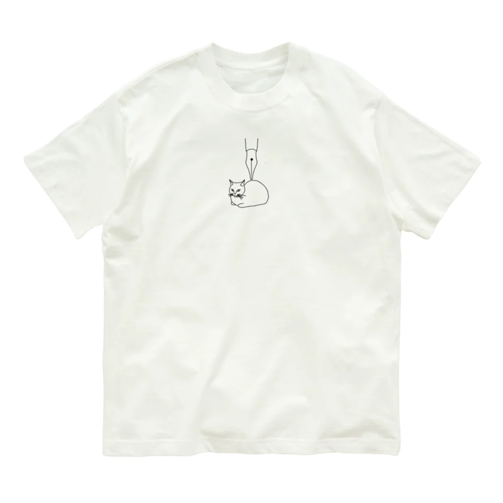 【KOTCH】 Tシャツショップの猫描きなう オーガニックコットンTシャツ