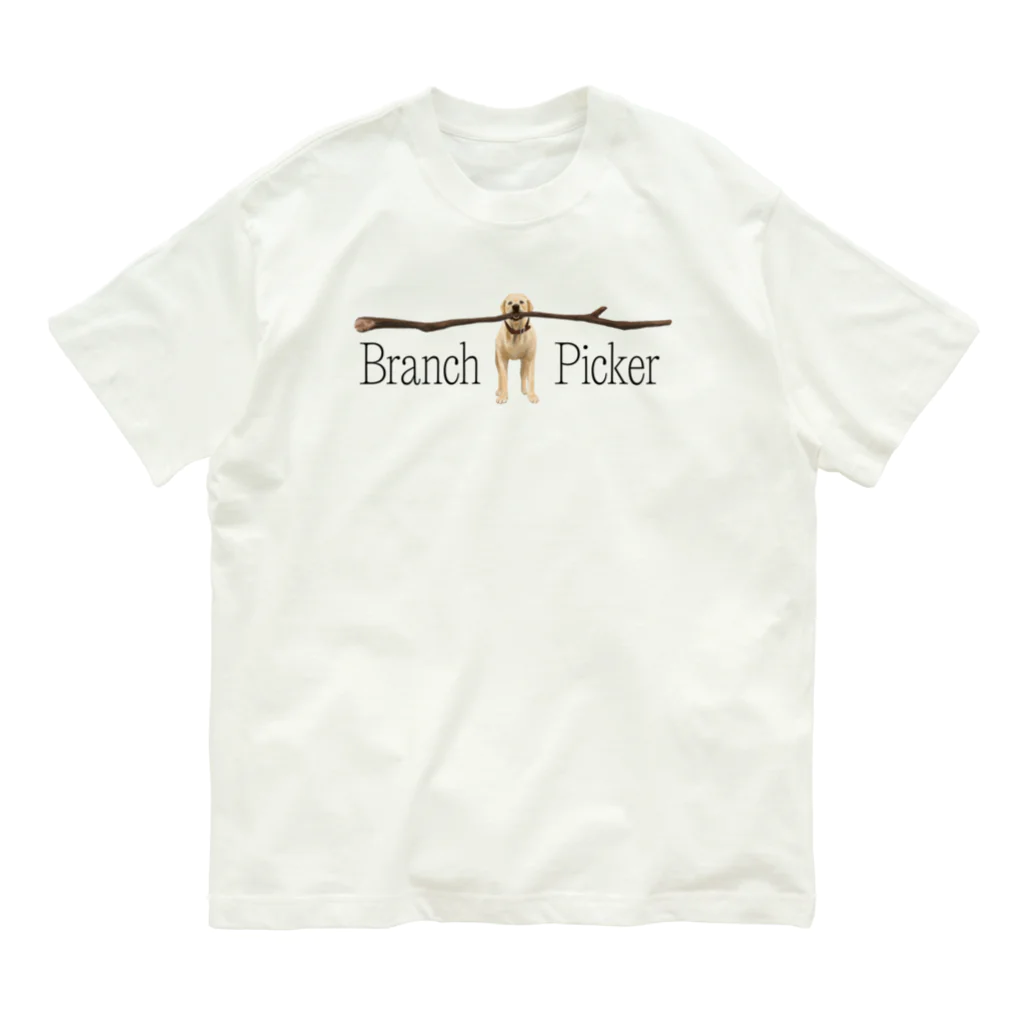 OOKIIINUのBranch Picker オーガニックコットンTシャツ