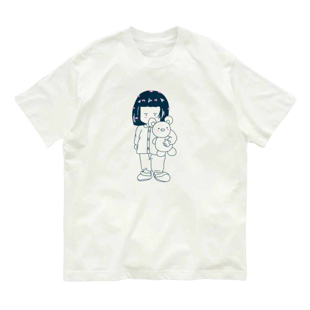 貞子やでのむーさん Organic Cotton T-Shirt