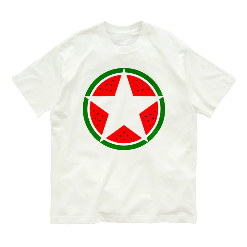 SuzutakaのSuica star オーガニックコットンTシャツ