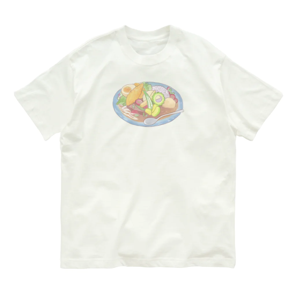 moma.のオーガニックカレー オーガニックコットンTシャツ