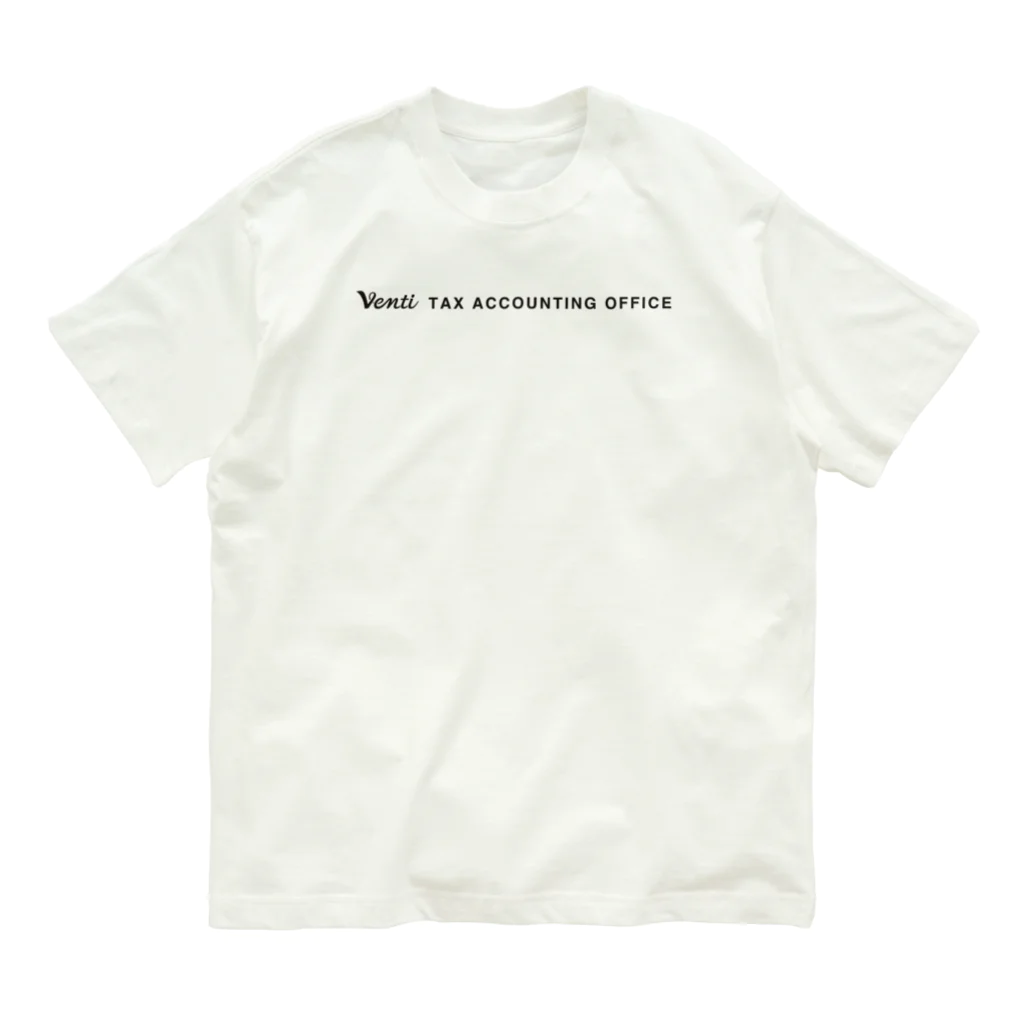 Venti_SPICELABのVenti_シリーズA_K オーガニックコットンTシャツ