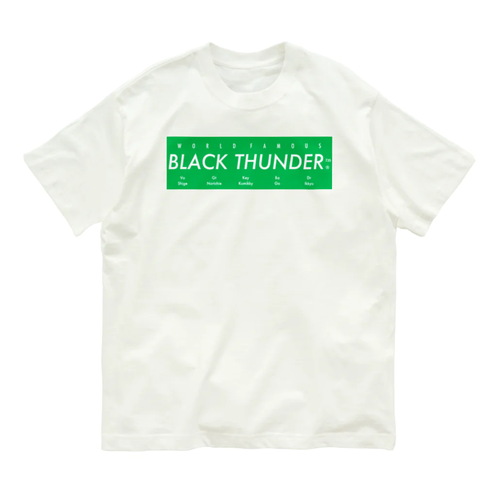 65narrowのBLACK THUNDER オーガニックコットンTシャツ