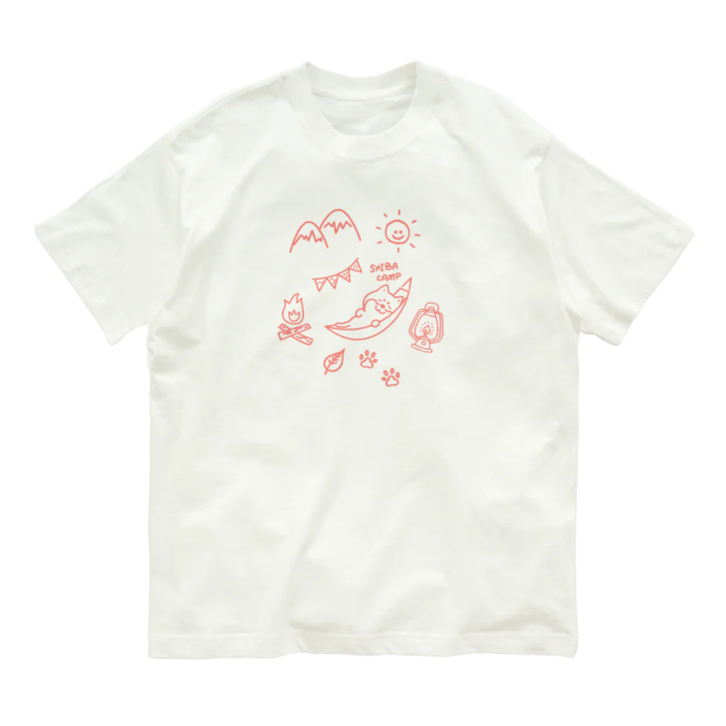 しっぽ堂のSHIBA CAMP Organic Cotton T-Shirt
