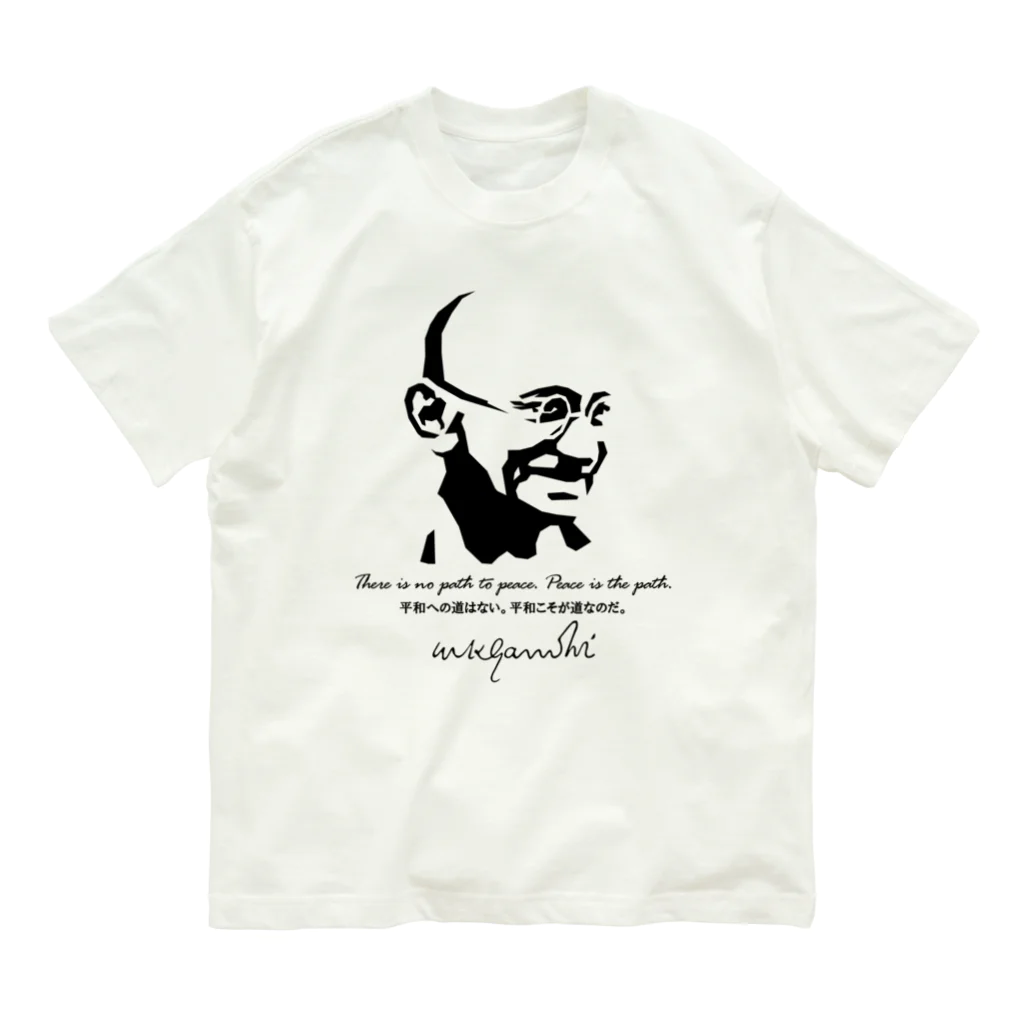 JOKERS FACTORYのGANDHI ver.2 Organic Cotton T-Shirt