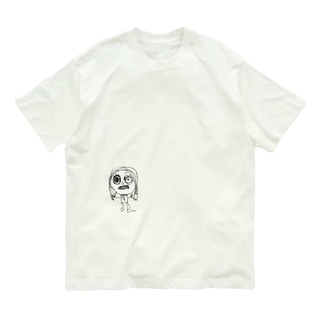 カレー屋　月夜のライオンの©️Kia Organic Cotton T-Shirt