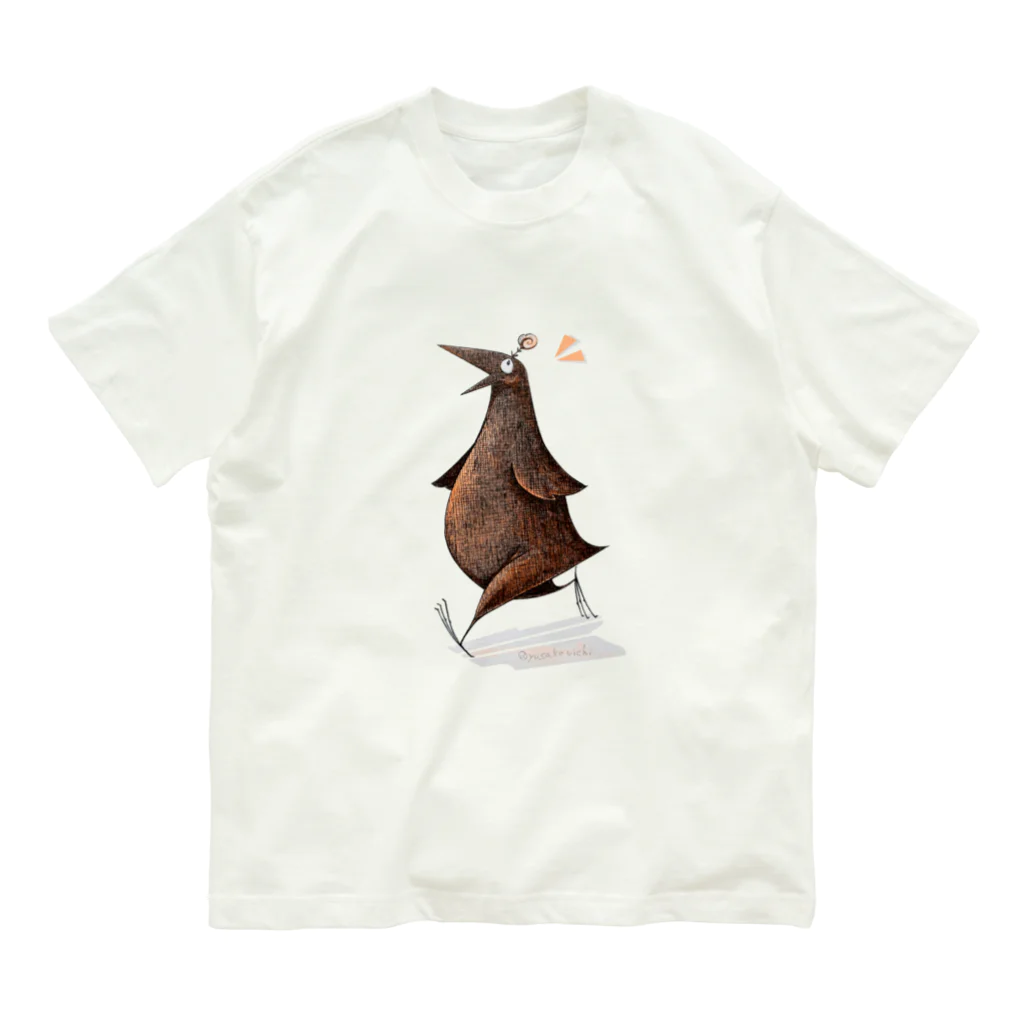 SNEECHの鳥ちゃん Organic Cotton T-Shirt