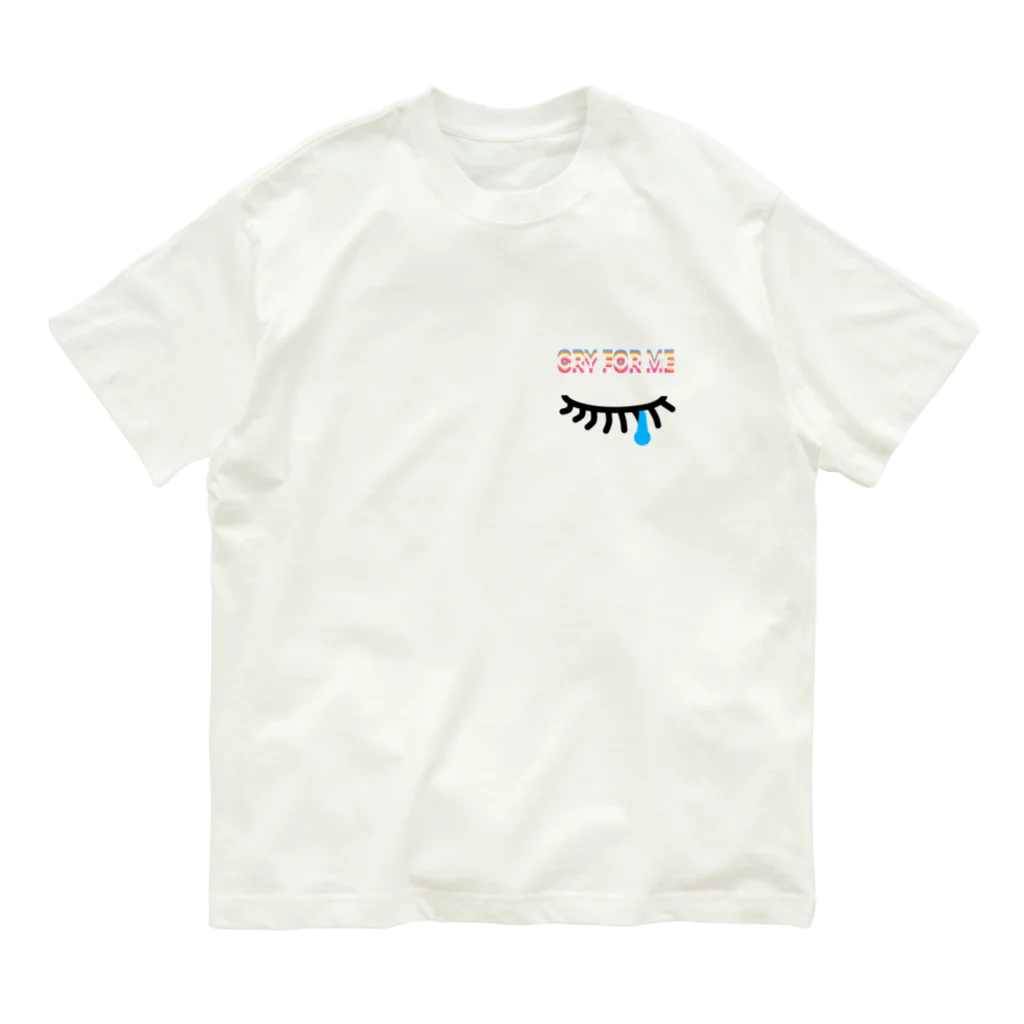 parallel spaceのCRY FOR ME Organic Cotton T-Shirt