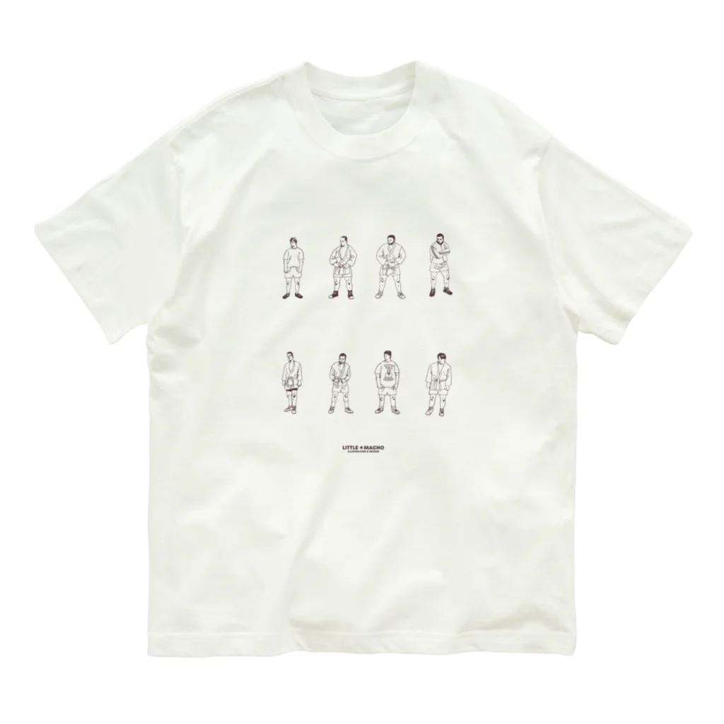 Little Machoのサンボプレイヤー Organic Cotton T-Shirt