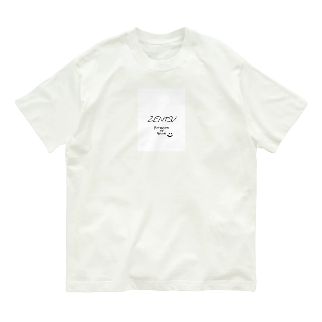 ZENTSU　社会人麻雀サークルのZENTSU オーガニックコットンTシャツ