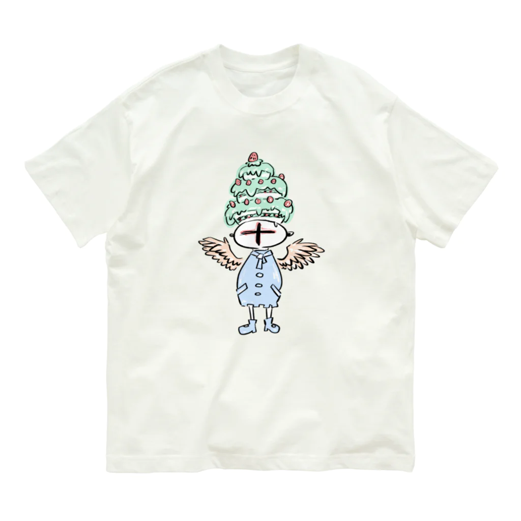 GENRYUのケーキボーイ オーガニックコットンTシャツ