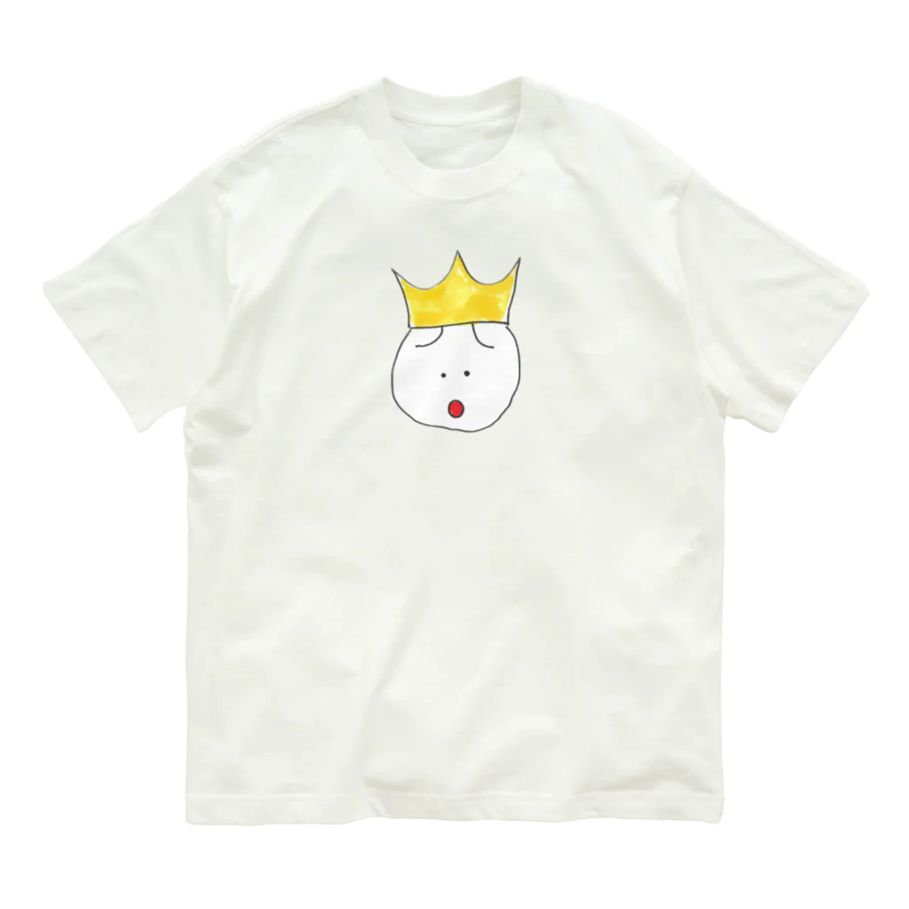 楽園工房　空日　ラクエンコウボウアケビのたまポコ王子 Organic Cotton T-Shirt