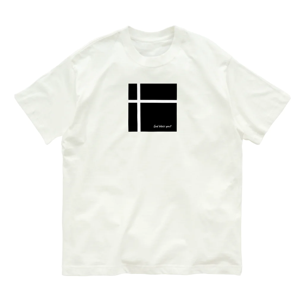 akikonoteのGod bless you Organic Cotton T-Shirt