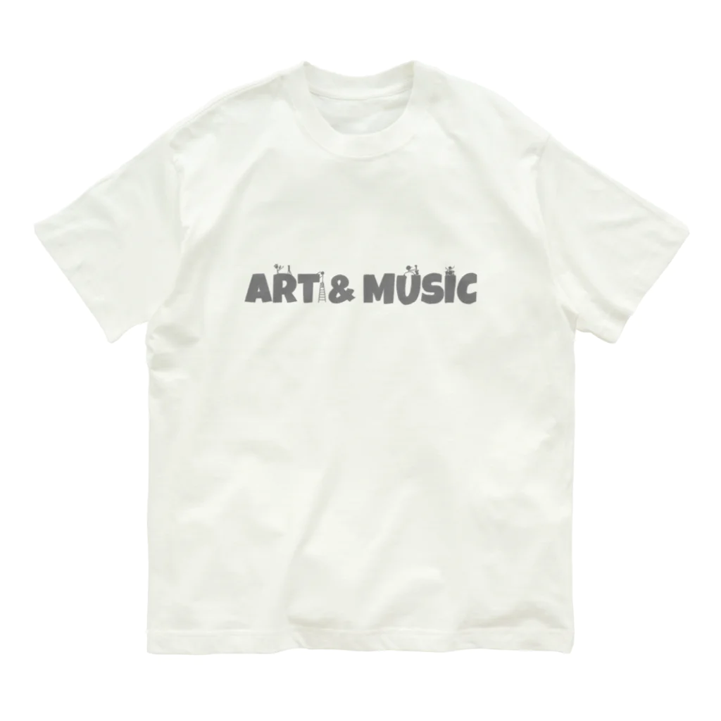 松井智恵美のART & MUSIC オーガニックコットンTシャツ
