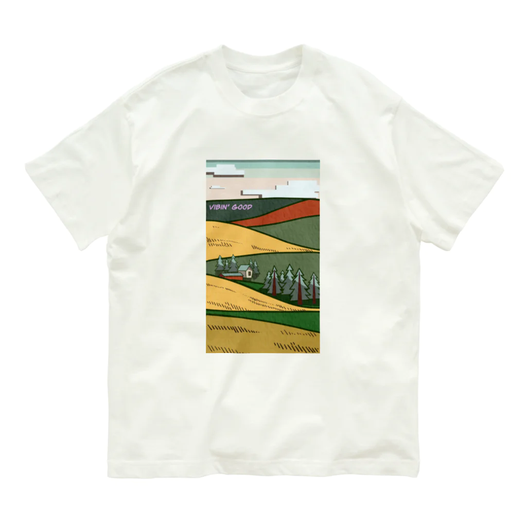 マッチ箱のVIBIN’ GOOD オーガニックコットンTシャツ