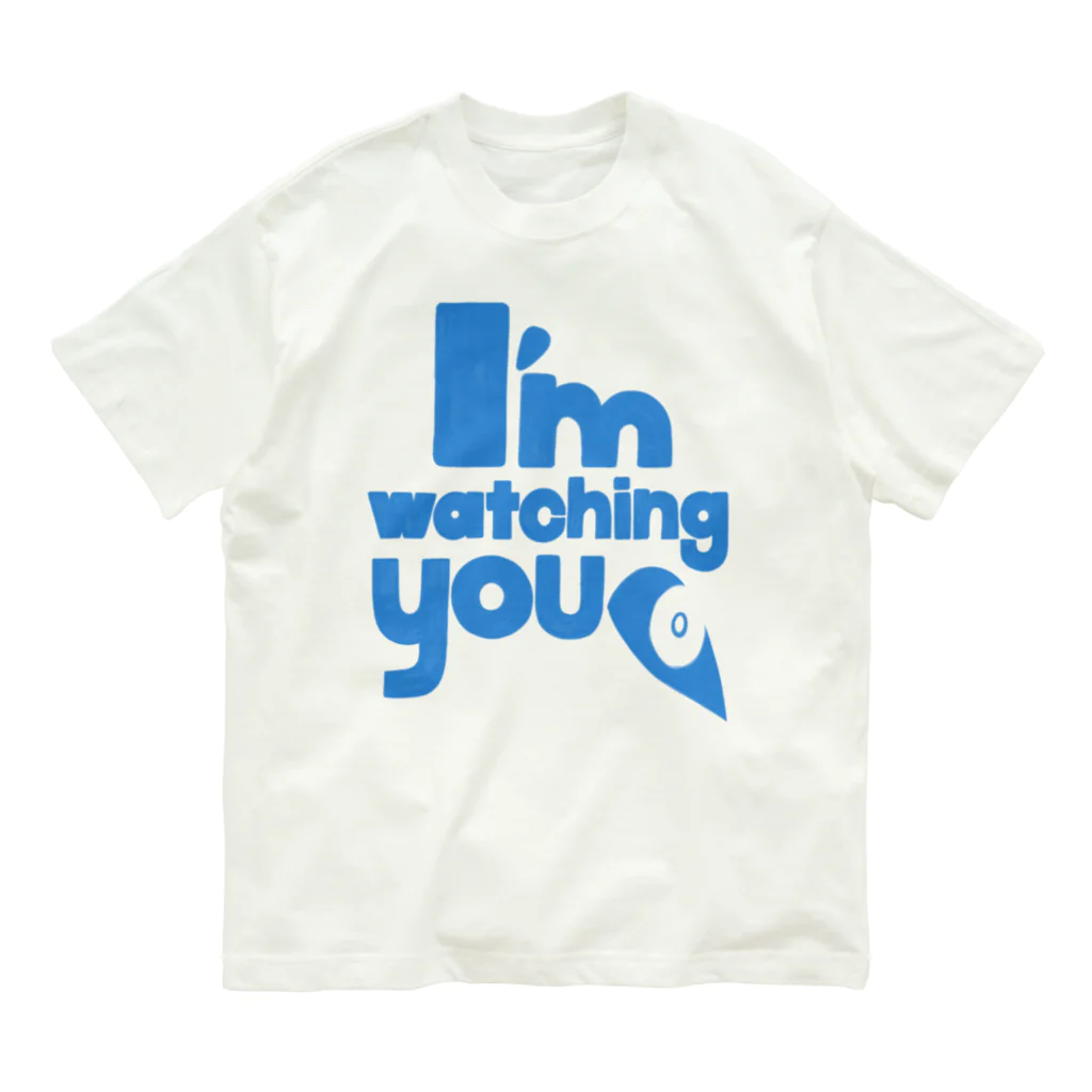 mokasの羽T　watching　鮮 Organic Cotton T-Shirt