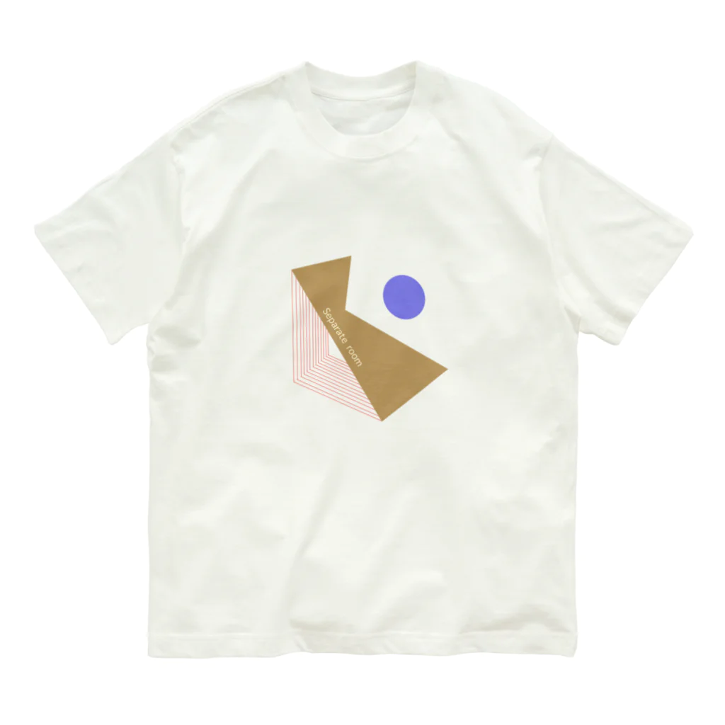 separate roomのseparate room no.1 Organic Cotton T-Shirt