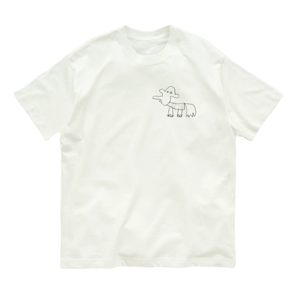 koto -good things in life.-のナウマンゾウ オーガニックコットンTシャツ