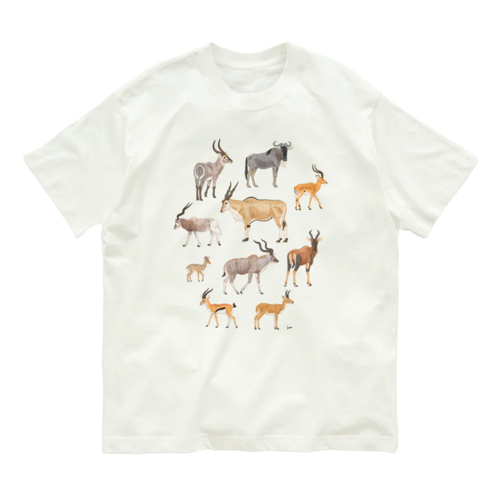 さはらそのこ｜イラストレーターのアンテロープ Organic Cotton T-Shirt