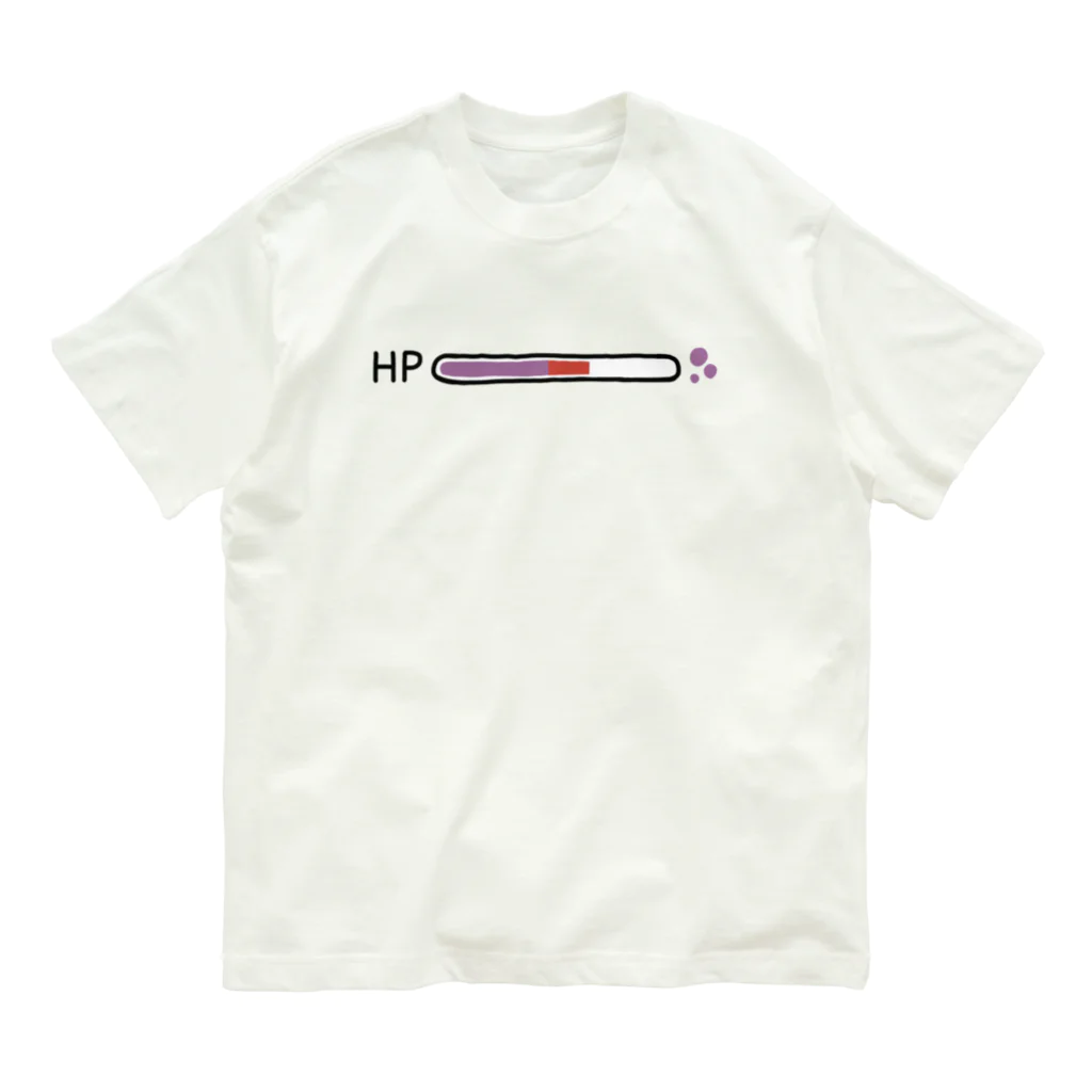 ぷにおもちSHOPのHPバー どく オーガニックコットンTシャツ