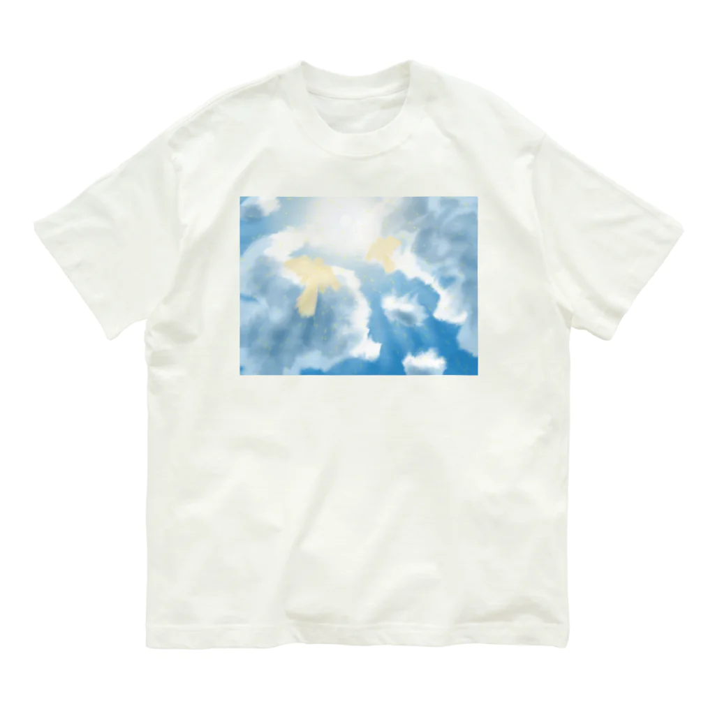 MiVeRu & 🍀Petit Bonheurの-blessing- Organic Cotton T-Shirt