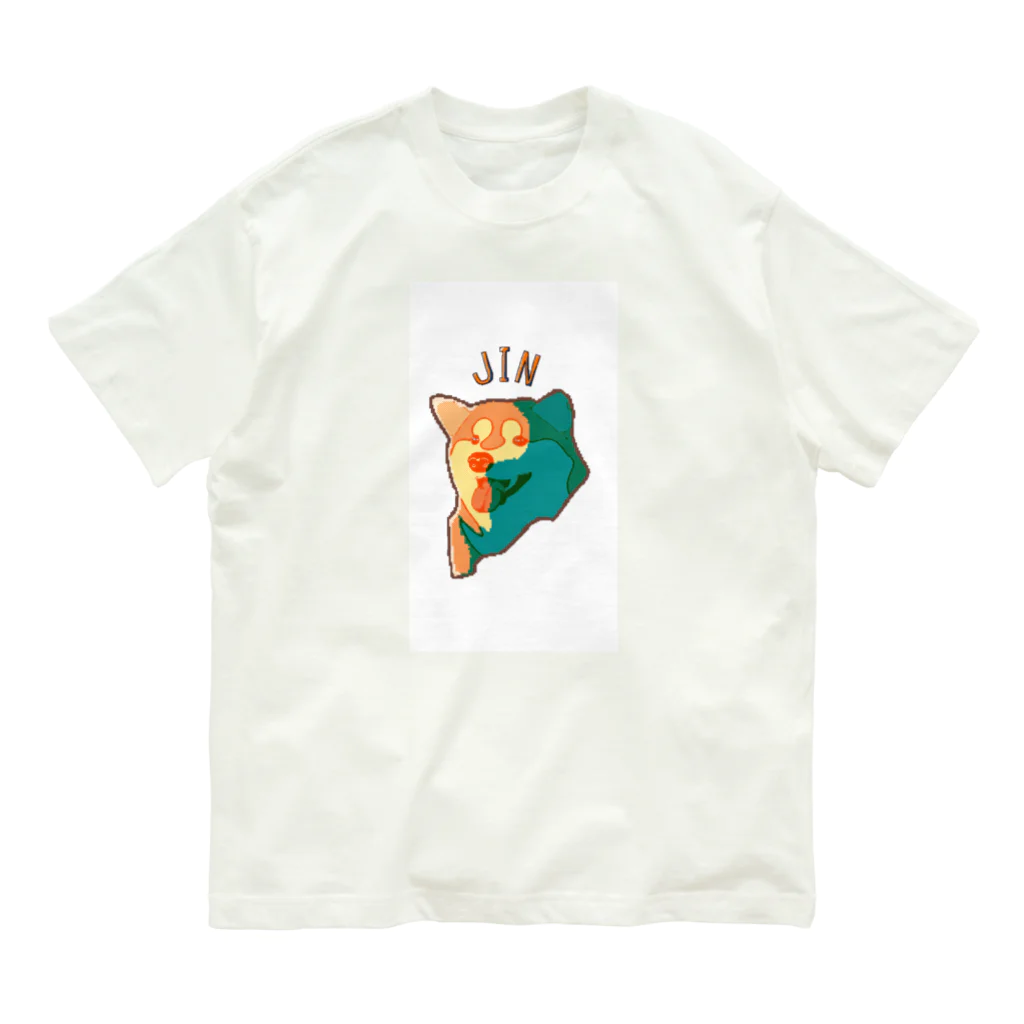 株式会社Women's Future Centerのドット絵JIN Organic Cotton T-Shirt