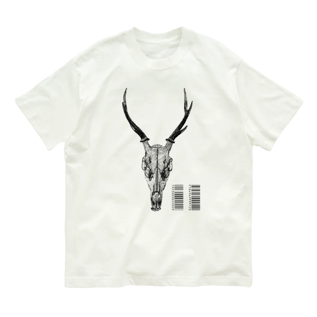 hanky-pankyの鹿 Organic Cotton T-Shirt