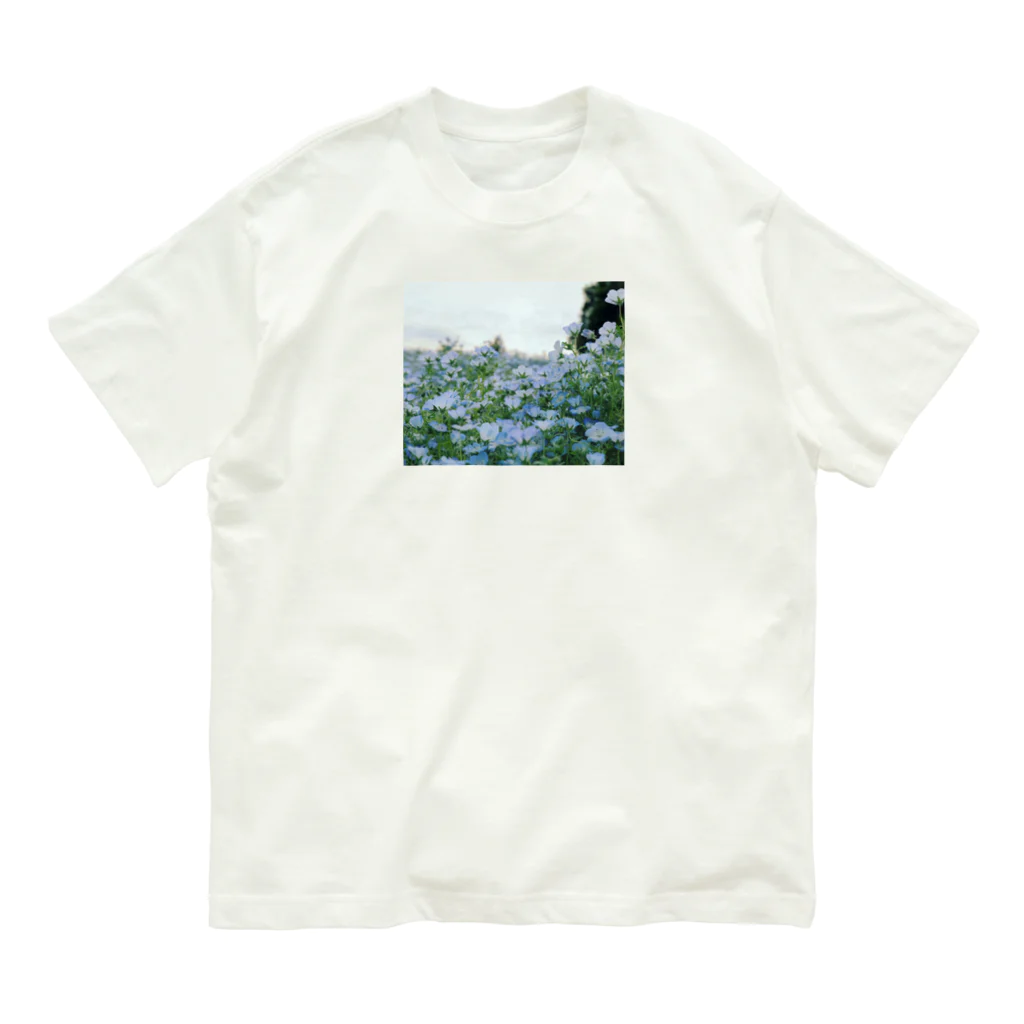 mm_designのネモフィラ Organic Cotton T-Shirt